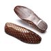 New V-mouth Crystal Jelly Shoes Fashionable, Versatile, Comfortable, Flat Bottom Single Shoes, Casual Sandals For Women_vogvips.com