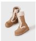 Designer Winter New Models:versatile,fluffy,high-heeled,all-in-one Snow Boots For Women,with Added Fleece And Thick Insulation_vogvips.com