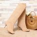 Women's Winter Furry Snow Boots For Women Fuzzy Fluffy Suede Booties Flat Heel Slip On Outdoor Indoor Shoes EdgyElongate Fashion Warm Fluffy Shoes_vogvips.com