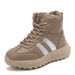 Winter New Snow Boots For Women, Fleece-Lined Thickened, Outdoor Warm Boots, High-Top, Snow-Proof And Slip-Resistant,_vogvips.com