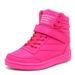 Woman Breathable High Top Black White Boots Women Casual Sports Ss Platform Hidden Increasing Trainers Leather_vogvips.com