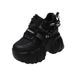 P7 Plateauschuhe Ketten Damen-Turnschuhe Erhöhte Atmungsaktive Freizeitschuhe Designer-Schuhe Für Damen Mode-Turnschuhe Mit Dicken Sohlen_vogvips.com