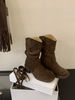 2025 New Wasteland Style Tassel Knight Thick Heel Over-the-Knee Versatile Fashion Mid-Calf Boots_vogvips.com