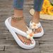 Summer New Flip Flops WOMEN Sunflower Pattern Slides One-Piece Eva Slippers Non-Slip Beach Holiday Shoes Home Indoor Slippers_vogvips.com