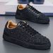 Punk Style Rivet Autumn Men's Sneakers Niche Personality Casual Versatile Sports Trendy Shoes Cross-Border Live_vogvips.com