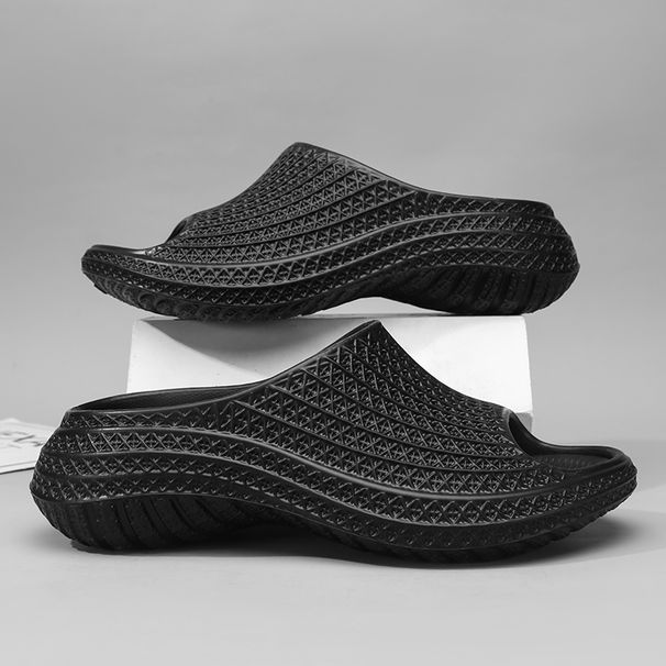 3D Explosive Slippers Men's Peanut Drag Fashion Outdoor Beach Drag Light And Breathable, Free Random Pinch Music One_vogvips.com