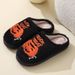New Halloween Pumpkin Cartoon Warm Autumn Winter Cotton For Men And Women Couples Home Indoor Comfortable Slippers_vogvips.com