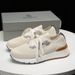 New Brunello Cucinelli (BC) 2025 Autumn Men's Shoes Lace-up Slip-on Knitted Casual Sneakers_vogvips.com