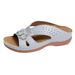 Floral Cutout Beach Sandals For Women Summer New Style European And American Plus Size Outdoor Sandals_vogvips.com