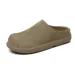 Mn's Buck Kn Slip-On Half Slipprs Big Had Muls Rubbr Bottom Comfortabl Commut Shos Easy To War Lazy Prson_vogvips.com