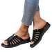 Sandals Women Summer Slides Slippers Wedges Casual Flexible Footwear Slip Fashion Breathable Party Shock Absorption_vogvips.com
