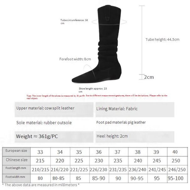 Cameido Women's Western Style High Heel Ankle Boots Velvet Wrinkle Stack Boots Non Fleece Lined Autumn Winter_vogvips.com