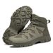 Combat Boots, Army Fanatics' Tactical Boots, Men's Outdoor Climbing Boots, High-top Men's Combat Training Boots, Trail Climbing Boots_vogvips.com
