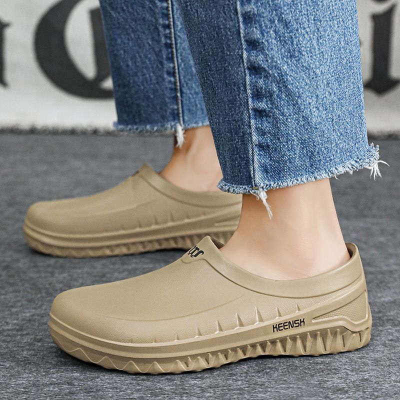 Chef Aesthetic Comfort Labor Protection Work Shoes Men EVA Fashion Rain Shoes Surgery Shoes Professional Shoes_vogvips.com