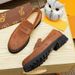 Spring And Autumn Business Formal Leather Shoes Suede Anti-Slip British Thick Sole Height-Increasing Loafers Men's_vogvips.com