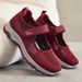 Women's shoes Breathable light comfortable casual shoes flying woven shoes_vogvips.com