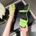 Open-toe Square-heeled High-heel For Women, 2026 Summer New Women's Shoes, European And American Style Thin-heeled_vogvips.com