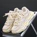 Luminous Sneakers Casual Fashion Shoes Dad Shoes Thick Sole Korean Version Student Men's Shoes Four Seasons_vogvips.com