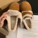 Vintage Style Thick-Soled Fleece-Lined 2024 Autumn Winter Snow Boots Thickened Cotton Women's Outdoor Furry_vogvips.com