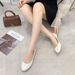 Ballet Style Round Toe Flat Soft Leather 2025 New Spring Summer Bowknot Casual Red Women's Shoes_vogvips.com