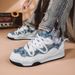 New Open Canvas Tan Jianci Couple Women's Thick Bottom Beggar Versatile Smile Men's Shoes_vogvips.com