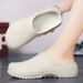 Comwarm Eva Men Clogs Slippers Chef Non-slip Kitchen Work Oil-proof Waterproof And Wear-resistant Rubber Shoes_vogvips.com
