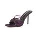 Yangshulin's Same Style Satin Bow Rhinestone Stiletto Strap Square-Toed Sandals Women, Elegant High-Heeled Shoes For_vogvips.com