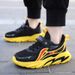 Kid Sneakers Sport Shoes For Boys Fashion Leather Children Breathable Mesh Comfort Casual Non-Slip Outdoor Running Shoes_vogvips.com