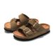RUIZUSTOCK Spring New Children's Suede Cork Slippers Boys' Beach Shoes Girls' Student Sandals Breathable_vogvips.com
