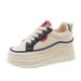 W3672 New 2024 Summer And Autumn Women's Shoes With Inner Height Increase Thick Sole Students Wear Resistant And Versatile Breathable Sneakers_vogvips.com