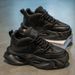 Men's 2025 Spring New Thick Soled Anti Slip Wear-resistant Dad Fashionable And Versatile Casual Men's Sports Shoes_vogvips.com
