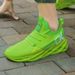 Men's Sports Spring Summer New Mesh Breathable Running Blade Korean Style Casual Large Size Trendy Shoes_vogvips.com