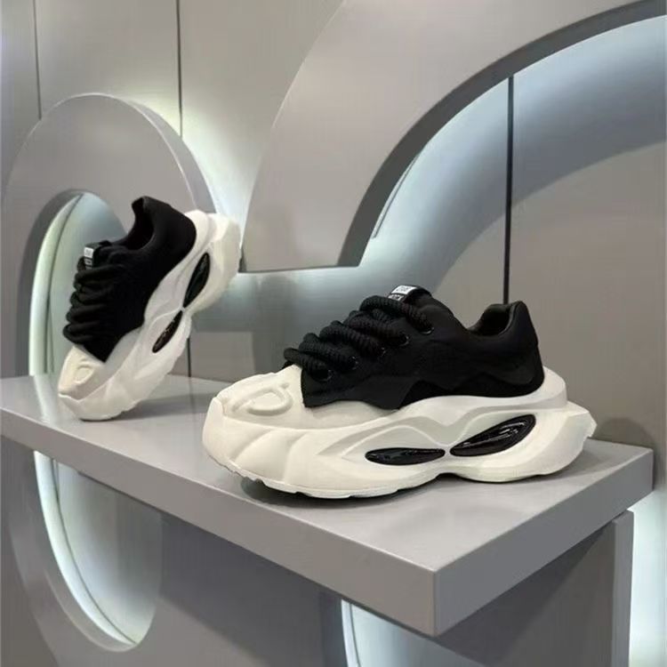 Men's Shoes Casual Sneakers With Thick Sole Breathable Mesh Upper Lightweight Comfortable Walking Shoes For Daily Wear_vogvips.com