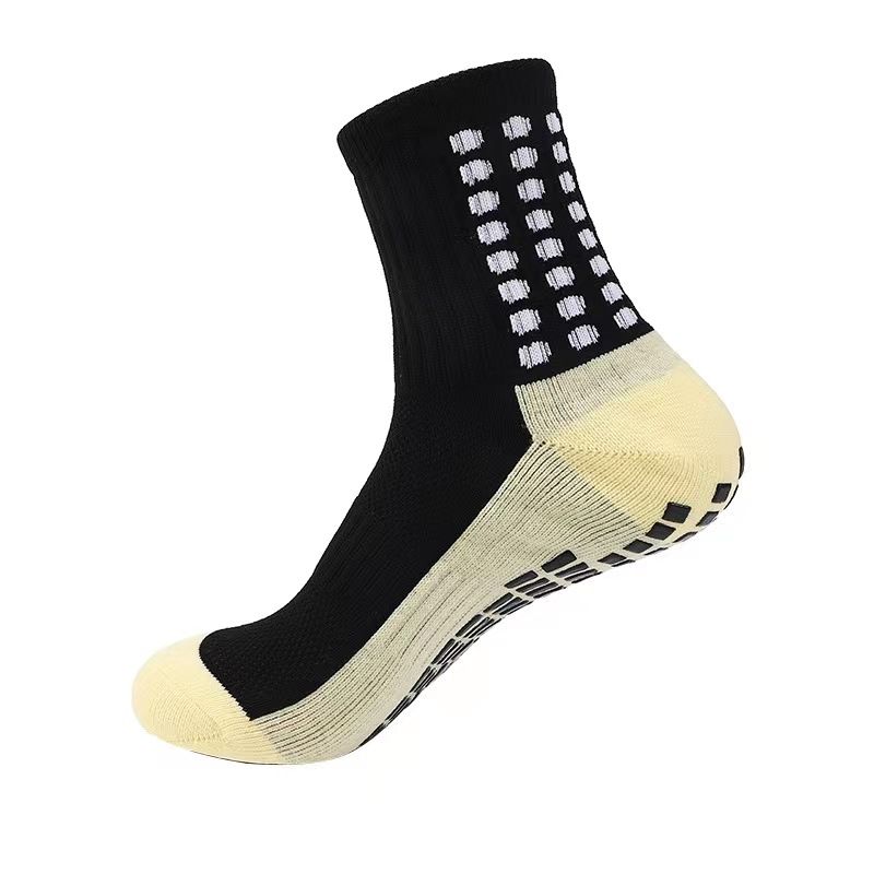 Shoe Accessories Professional Thickened Towel Bottom Deodorant Sweat Absorption Glue Non Slip Football Sports Soccer Socks Yoga Socks_vogvips.com