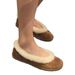 In Stock Ballet Snow Cotton For Women Thick Sole Slip-On Niche Furry Warm Autumn Winter Fleece Lined Single Shoes_vogvips.com