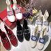 Rhinestone Square Buckle Socks Shoes For Women Internet Celebrity Super Hot Thick Soled Elastic Dad Shoes Genuine Leather Casual Sports Shoes_vogvips.com