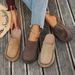 Shoes Women's Closed Toe Slip-On Mules Retro Spring Autumn Style Sandals For Formal & Casual For Women Floral Flat Sandals_vogvips.com