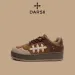 DARSII Fashion Thick Soled Casual Sneakers Skate Shoes Versatile Campus Style Anti Slip Wear Resistant Height Increasing_vogvips.com