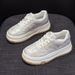 Little White Shoes Women's Platform Sports Shoes Women's Casual Versatile Board Shoes Women's Single Shoes_vogvips.com