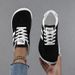 Toe Women Casual Versatile Soft Sole Wide Last Walking Sneakers Comfortable Barefoot Breathable Mesh Shoes_vogvips.com