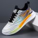 New Style With Fishnet Mesh, Breathable, Trendy, Versatile, Unisex Sports Shoes, Lightweight, Soft Sole, Carbon Plate_vogvips.com