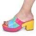 Italian Design Wedges For Women Platform Shoes High Heels Strong Heel Pumps Lady Wedge Sandals_vogvips.com