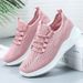 Women's Net Shoes Lightweight Soft Sole Casual Running Sports Women's Shoes_vogvips.com