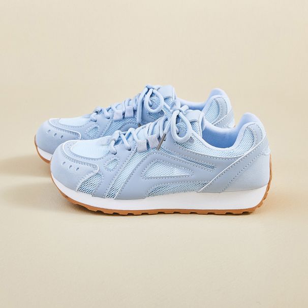 Forrest Gump Shoes Female Student Sports Mesh Breathable Casual Thick-soled Heightening Shoes_vogvips.com