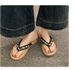 New Women's Flip-Flops Summer Non-Slip Outdoor Sandals Toe Post Clip-On Shoes Student Casual Beach Slippers_vogvips.com