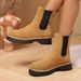 British-style Women's 2025. New Spring And Autumn Single Boots, Chelsea Slim Boots, Winter Short Boots_vogvips.com
