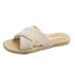 Women's Summer Outdoor Slippers 2025 New Thick Sole Versatile Korean Style Cross Internet Celebrity Dress Matching_vogvips.com