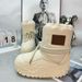 Winter New Snow Boots For Women, Fleece-Lined, Thickened Short Boots, Waterproof, Non-Slip, Thick Sole,_vogvips.com