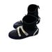 Bupfeng Liya Shallow Mouth Color Block Retro Style New Patchwork Knitted Short Autumn Women's Shoes Flat Sock Boots_vogvips.com