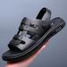 Breathable Men's Sandals Lightweight Quick Dry Water Non Slip Summer Beach Shoes Outdoor Walking Sandalias Male Slippers_vogvips.com